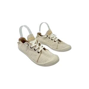Tommy Bahama shoes womens 9.5 no tie memory foam slip on canvas coastal sneakers